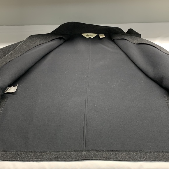 Eddie bauer lightweight wool jacket size medium colour charcoal - Picture 3 of 12